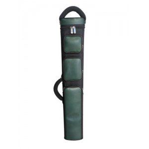 Champion 2X4,3x6 Green Leatherette Billiard Pool Cue Stick Hard Case 4S2B, 6S3B